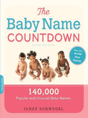 The Baby Name Countdown - ebook